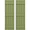 Ekena Millwork Americraft 5-Board, 3 Batten Exterior Real Wood Joined Board-n-Batten Shutters, ARW401BB518X75MGH, PR ARW401BB518X75MGH - alternate 1